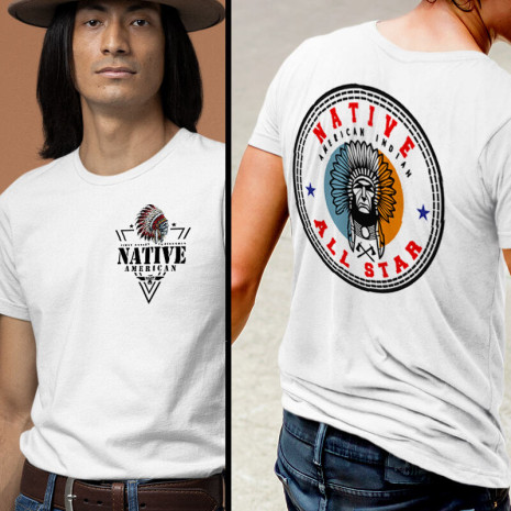 Native Chief Tee: Honoring Indigenous Leadership