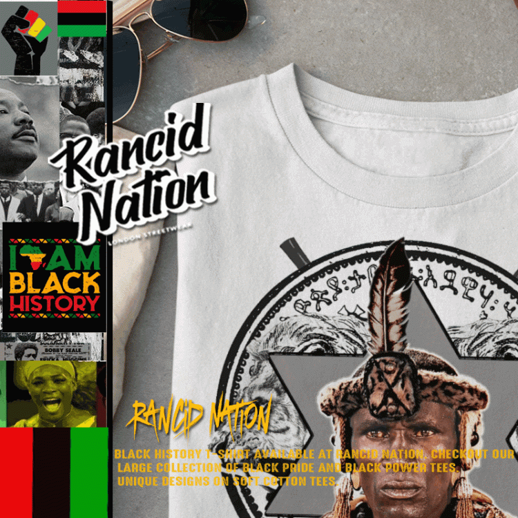 Black History Month t shirt Shaka Zulu