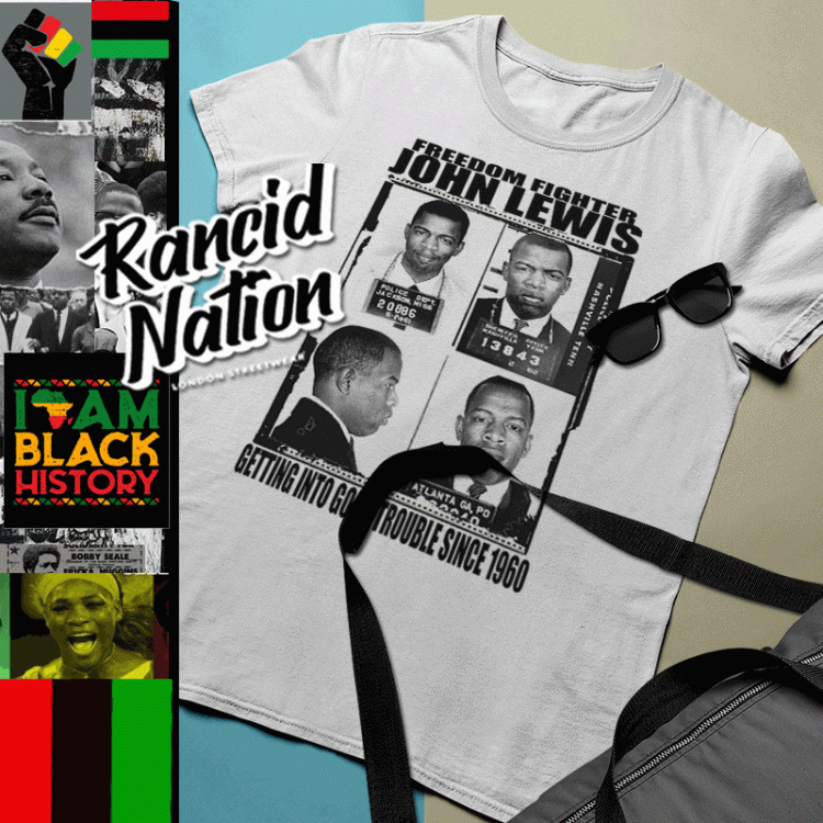Black History Month t shirt John Lewis