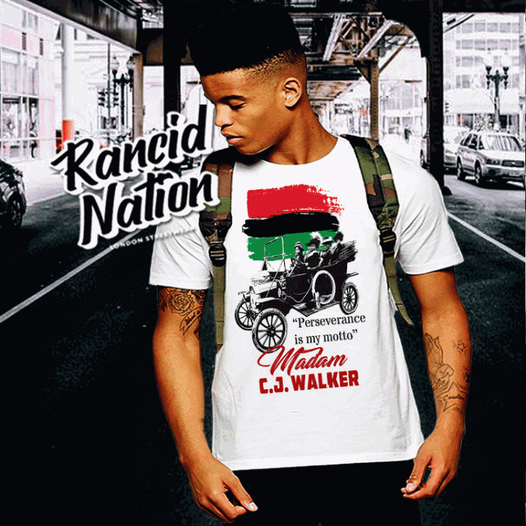 Black History Month t shirt Madam CJ Walker