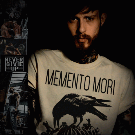 Mement Mori Workout Tee Shirt