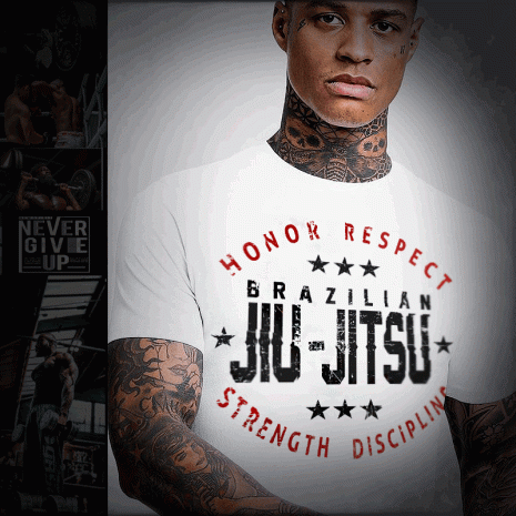 Jiu Jitsu tshirt Honor Respect