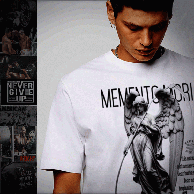 Memento Mori Workout Tee Shirt