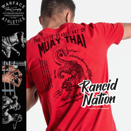 Muay Thai Shirt Tiger Tattoo