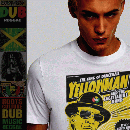 Yellowman shirt  Jamaican Festival